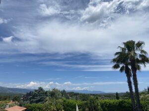 View from terrace