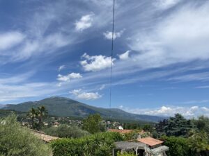 View from terrace
